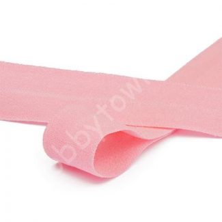 Резинка окантовочная матовая эластичная 15мм (цв.розовый ) 1 м